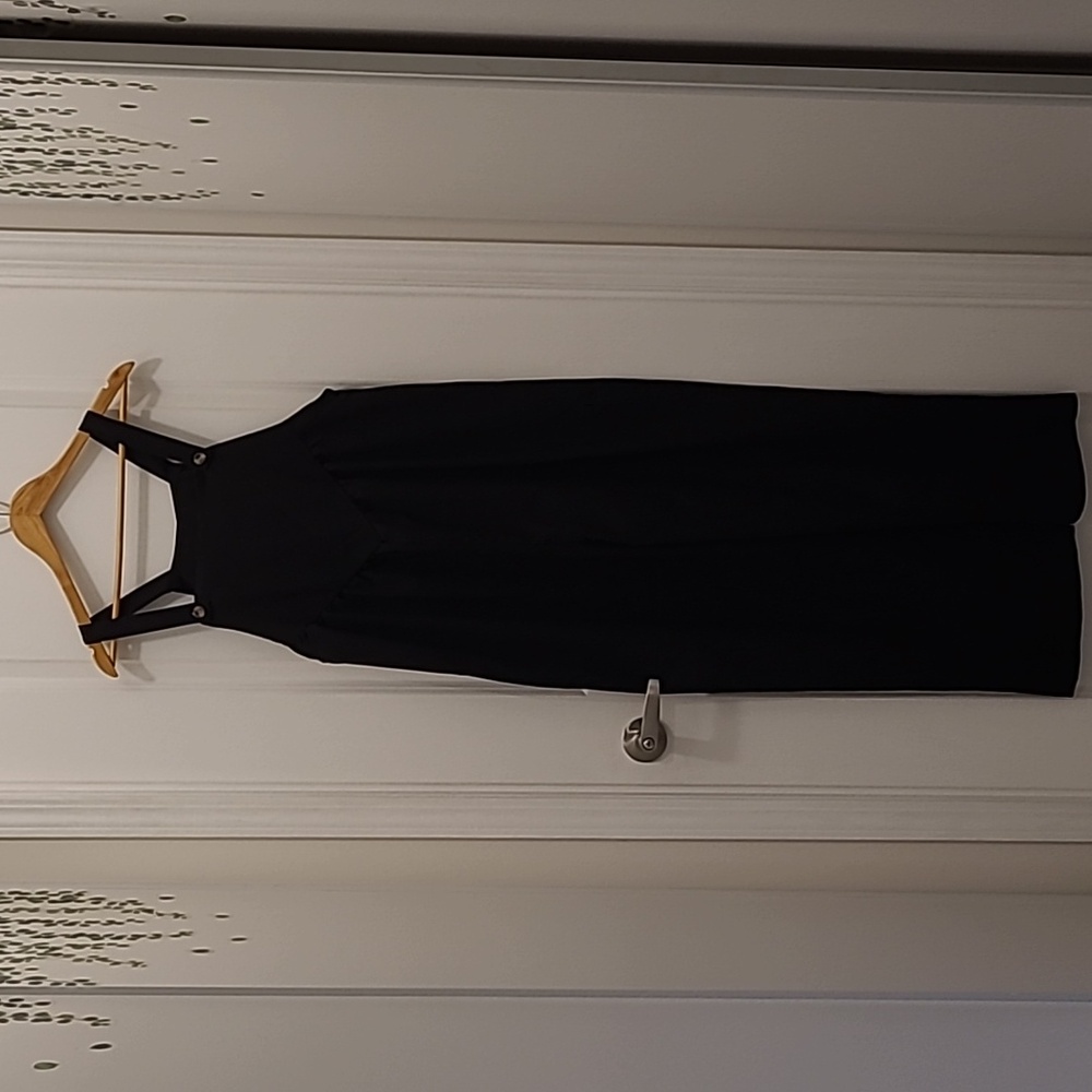 Shein Black Overall Jumpsuit.